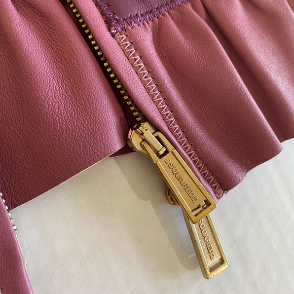 Dsquared2 leather jacket - Picture 9 of 16